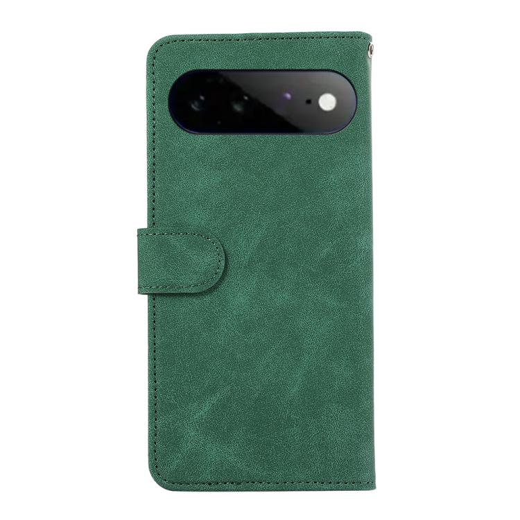 For Google Pixel 11 Pro XL ABEEL Color Block Magnetic RFID Leather Phone Case