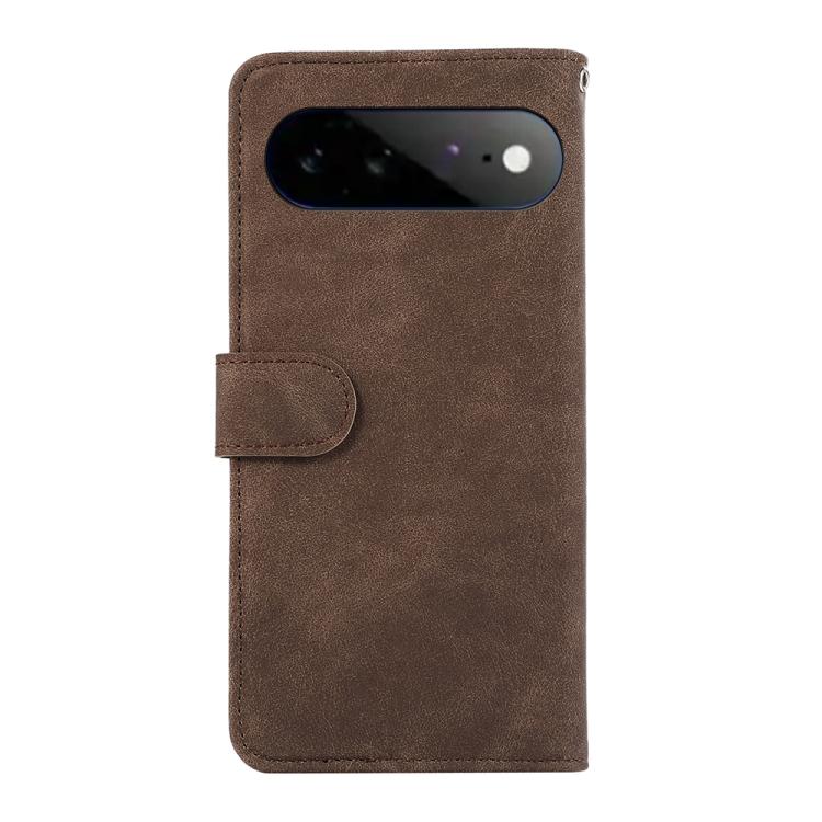 For Google Pixel 11 Pro XL ABEEL Color Block Magnetic RFID Leather Phone Case