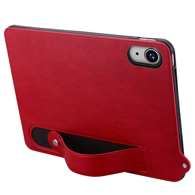 For iPad mini 6 / mini 2024 TPU Leather Back Tablet Case with Wristband