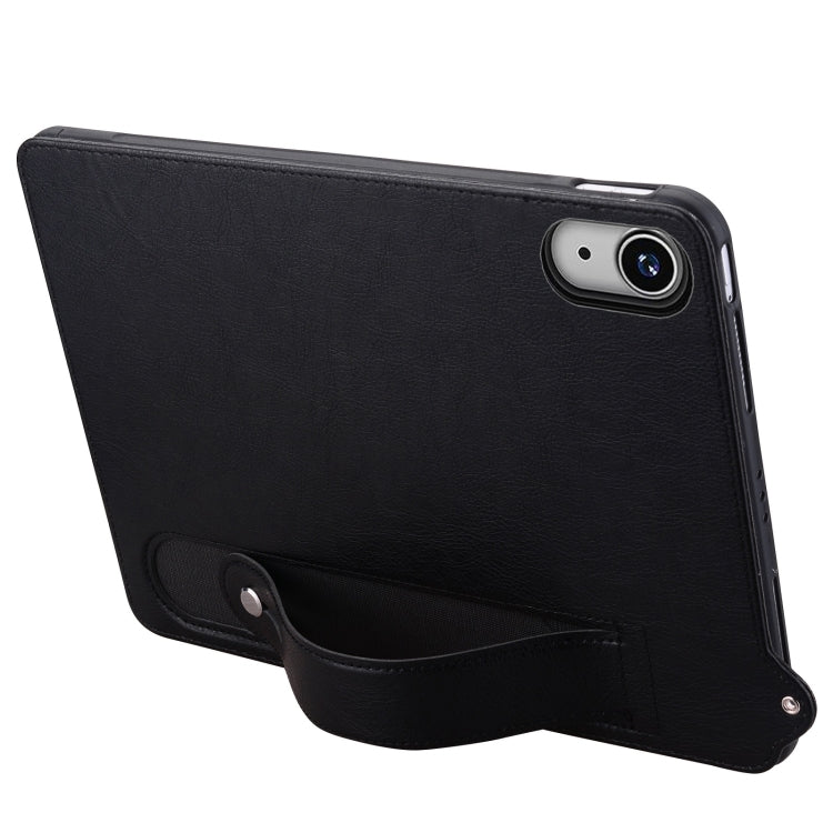 For iPad mini 6 / mini 2024 TPU Leather Back Tablet Case with Wristband