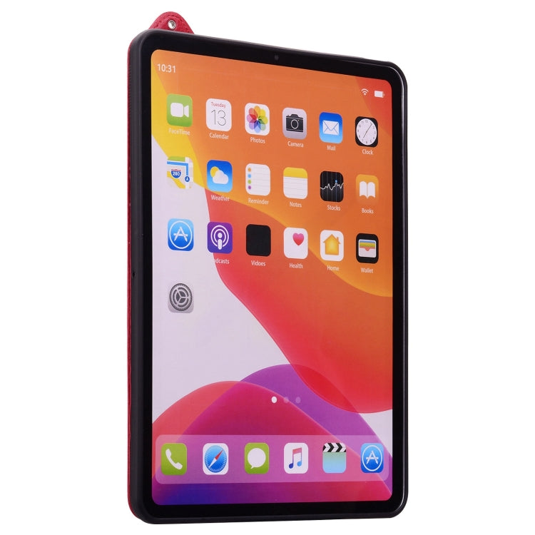 For iPad Pro 11 2025 / 2024 TPU Leather Back Tablet Case with Wristband