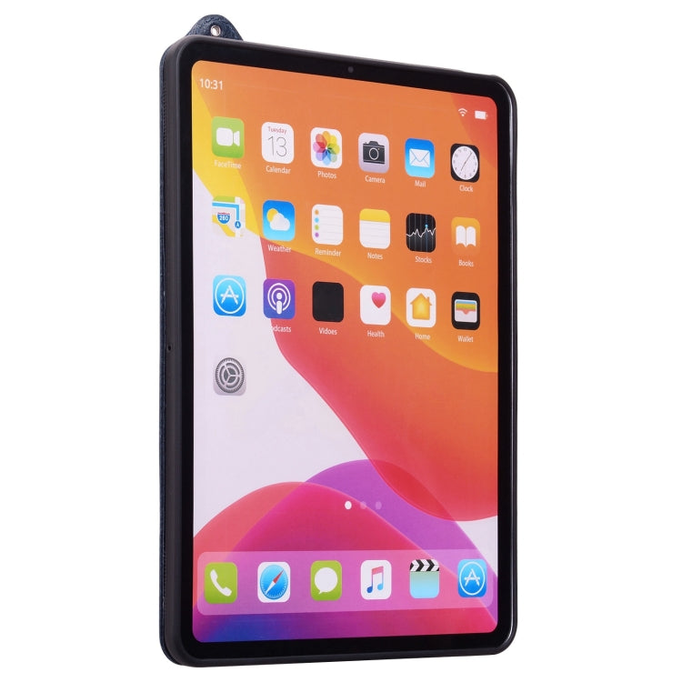 For iPad Pro 11 2025 / 2024 TPU Leather Back Tablet Case with Wristband