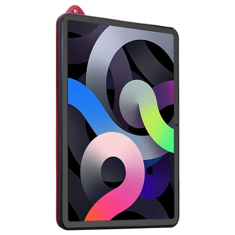 For iPad 2025 / 2022 TPU Leather Back Tablet Case with Wristband