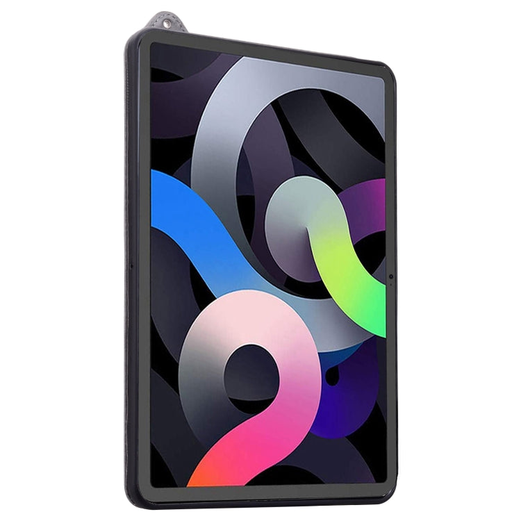 For iPad 2025 / 2022 TPU Leather Back Tablet Case with Wristband