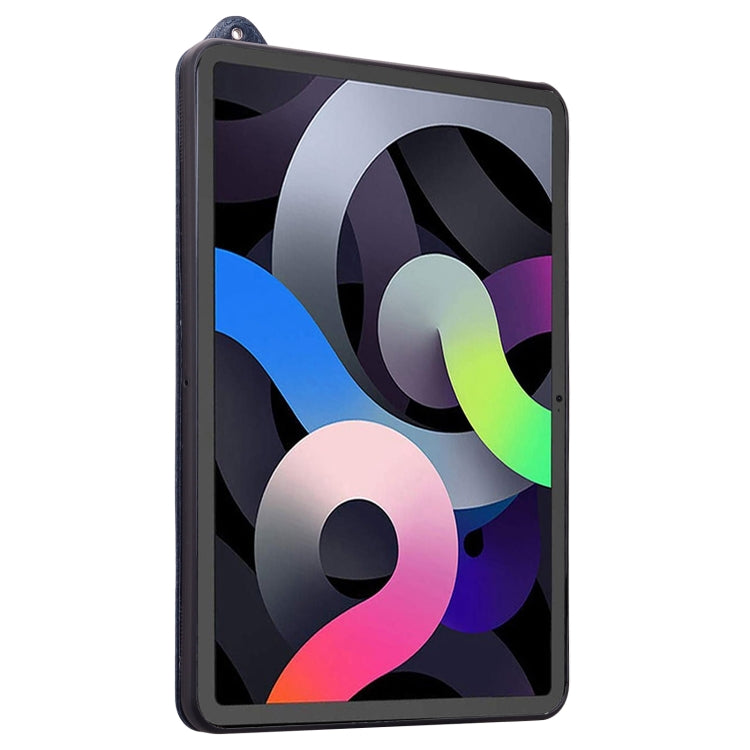 For iPad 2025 / 2022 TPU Leather Back Tablet Case with Wristband
