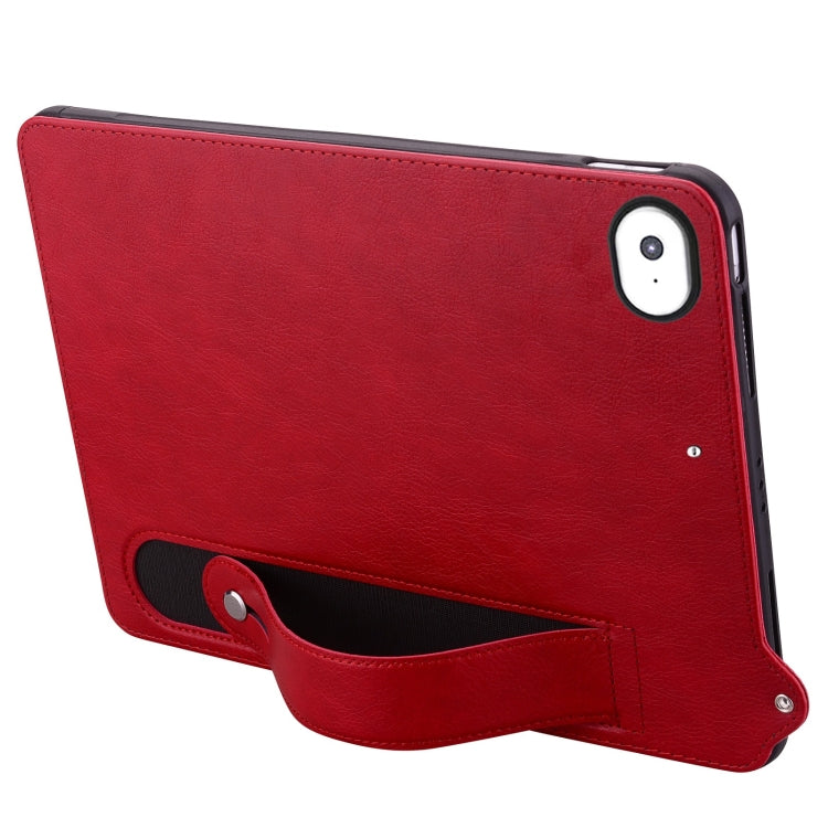 For iPad mini 5 / 4 / 3 / 2 / 1 TPU Leather Back Tablet Case with Wristband