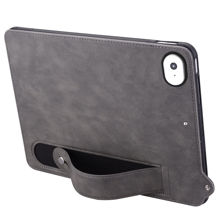 For iPad mini 5 / 4 / 3 / 2 / 1 TPU Leather Back Tablet Case with Wristband