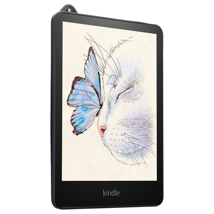 For Amazon Kindle Paperwhite 5 11th TPU Leather Back Tablet Case with Wristband