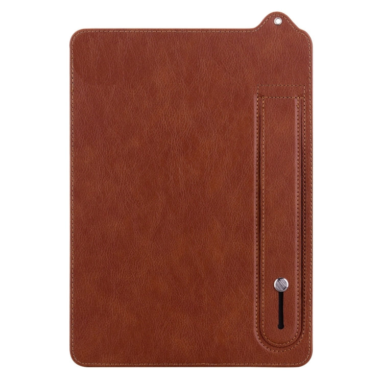 For Amazon Kindle Scribe 10.2 2024 TPU Leather Back Tablet Case with Wristband