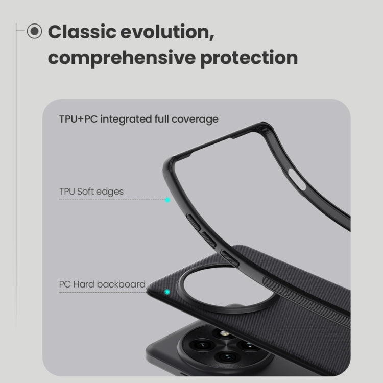 For OnePlus 13 NILLKIN Frosted Shield Pro Magnetic Magsafe Phone Case - Black