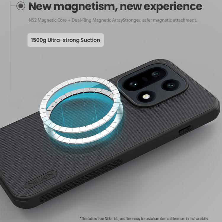 For OnePlus 15 NILLKIN Frosted Shield Pro Magnetic Magsafe Phone Case - Black