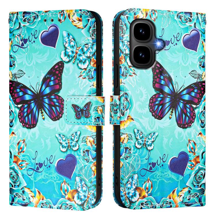 For Infinix Smart 10 4G Colored Drawing Pattern Plain Weave Leather Phone Case