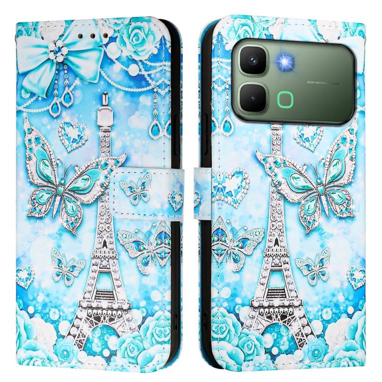 For Infinix Note Edge 5G Colored Drawing Pattern Plain Weave Leather Phone Case