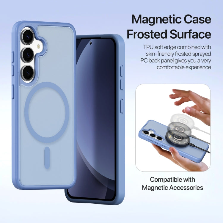 For Samsung Galaxy S25 5G DUX DUCIS Lawa Series 2 in 1 Wallet Zipper Detachable MagSafe Phone Case with Lanyard
