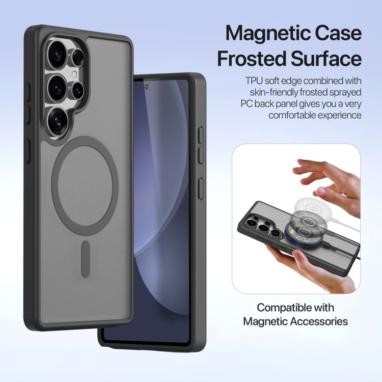 For Samsung Galaxy S25 Ultra 5G DUX DUCIS Lawa Series 2 in 1 Wallet Zipper Detachable MagSafe Phone Case with Lanyard