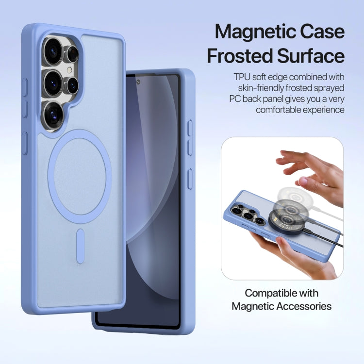 For Samsung Galaxy S25 Ultra 5G DUX DUCIS Lawa Series 2 in 1 Wallet Zipper Detachable MagSafe Phone Case with Lanyard