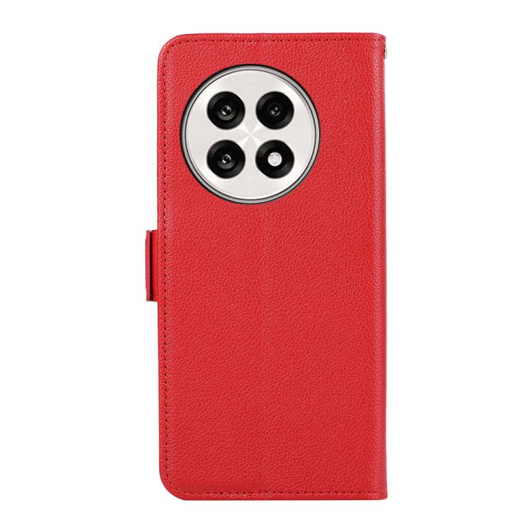 For OnePlus Ace 5 Pro / Ace 5 ABEEL Side-Magnetic Litchi Pattern Leather RFID Phone Case