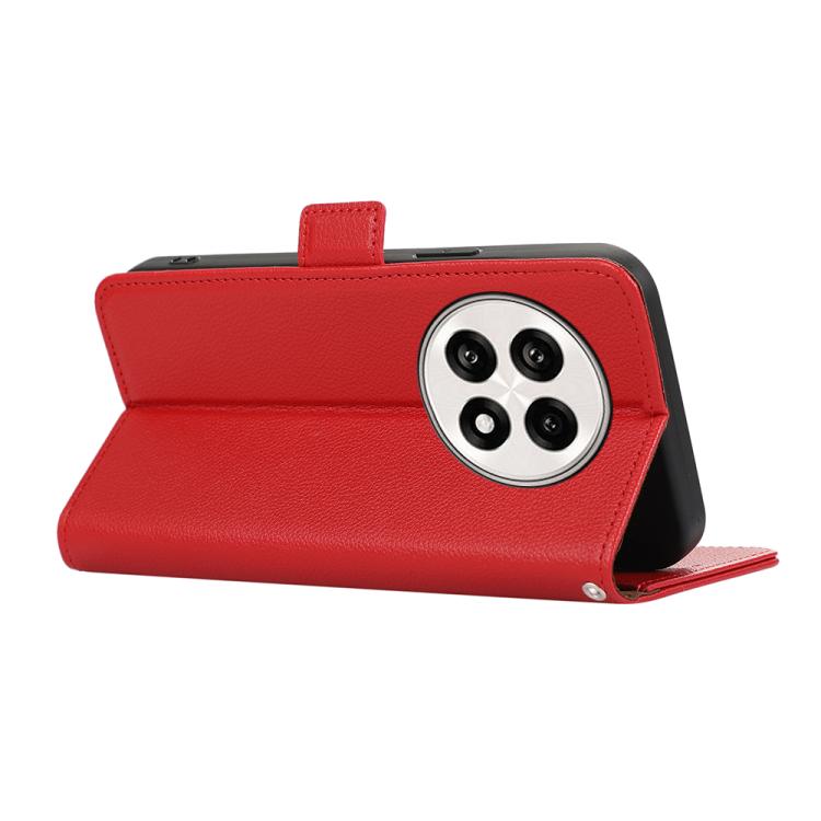 For OnePlus Ace 5 Pro / Ace 5 ABEEL Side-Magnetic Litchi Pattern Leather RFID Phone Case