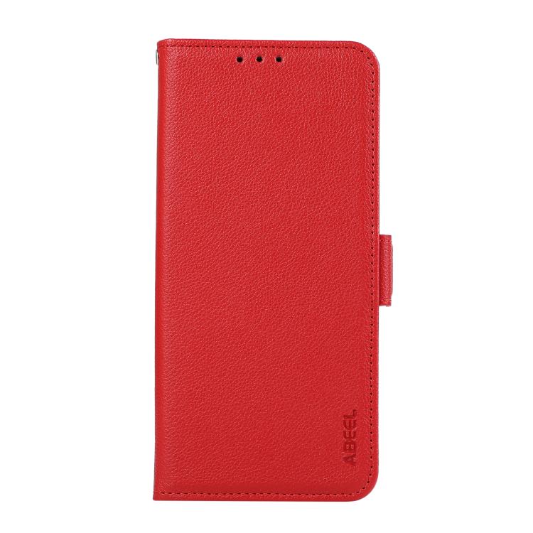 For OnePlus Nord CE5 / Ace 5 Racing ABEEL Side-Magnetic Litchi Pattern Leather RFID Phone Case
