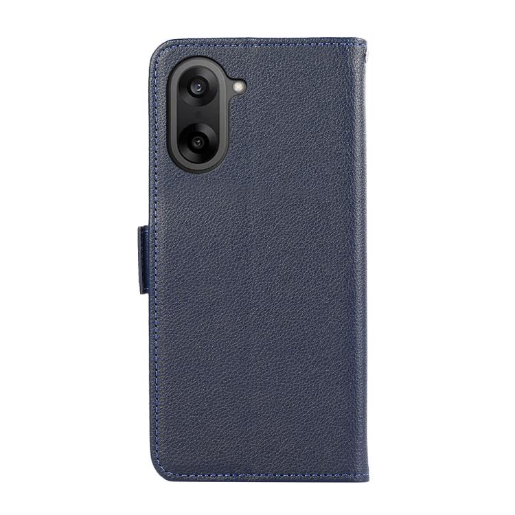 For OnePlus Nord CE5 / Ace 5 Racing ABEEL Side-Magnetic Litchi Pattern Leather RFID Phone Case
