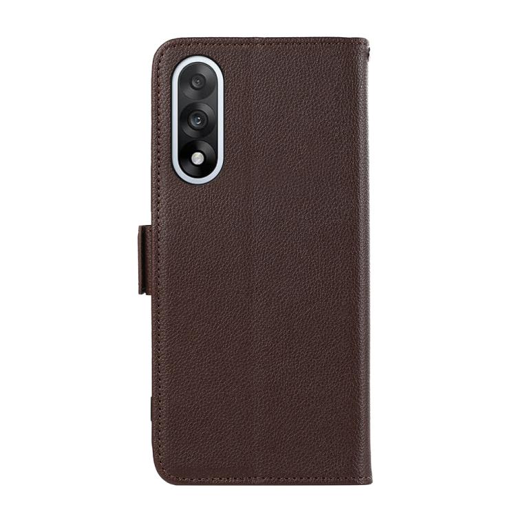 For OnePlus Nord 5 / Ace 5 Ultra ABEEL Side-Magnetic Litchi Pattern Leather RFID Phone Case