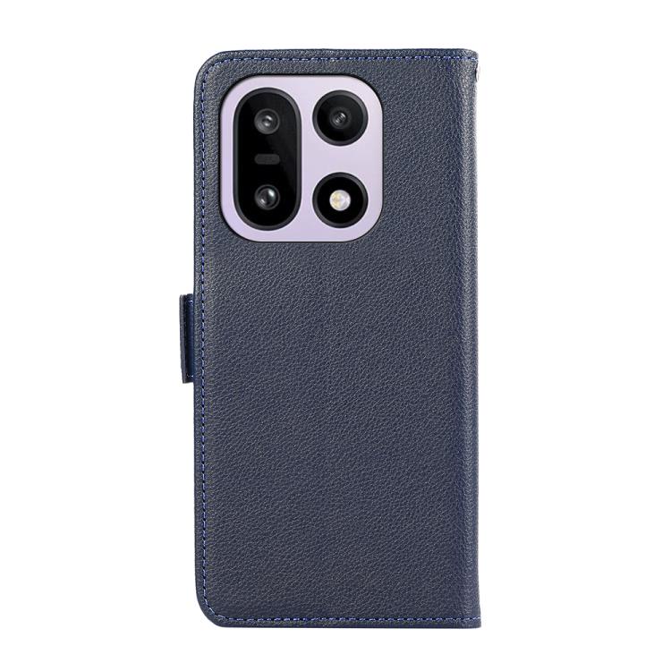 For OnePlus 15 ABEEL Side-Magnetic Litchi Pattern Leather RFID Phone Case