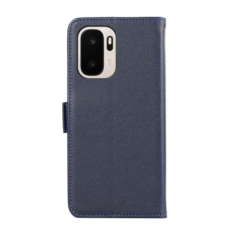 For OnePlus Ace 6 Ultra ABEEL Side-Magnetic Litchi Pattern Leather RFID Phone Case