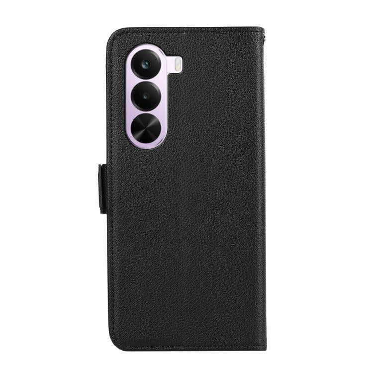 For OnePlus Nord CE6 Lite 5G Global ABEEL Side-Magnetic Litchi Pattern Leather RFID Phone Case