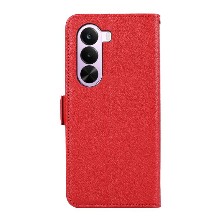 For OnePlus Nord CE6 Lite 5G Global ABEEL Side-Magnetic Litchi Pattern Leather RFID Phone Case
