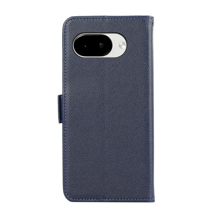 For Google Pixel 10a ABEEL Side-Magnetic Litchi Pattern Leather RFID Phone Case