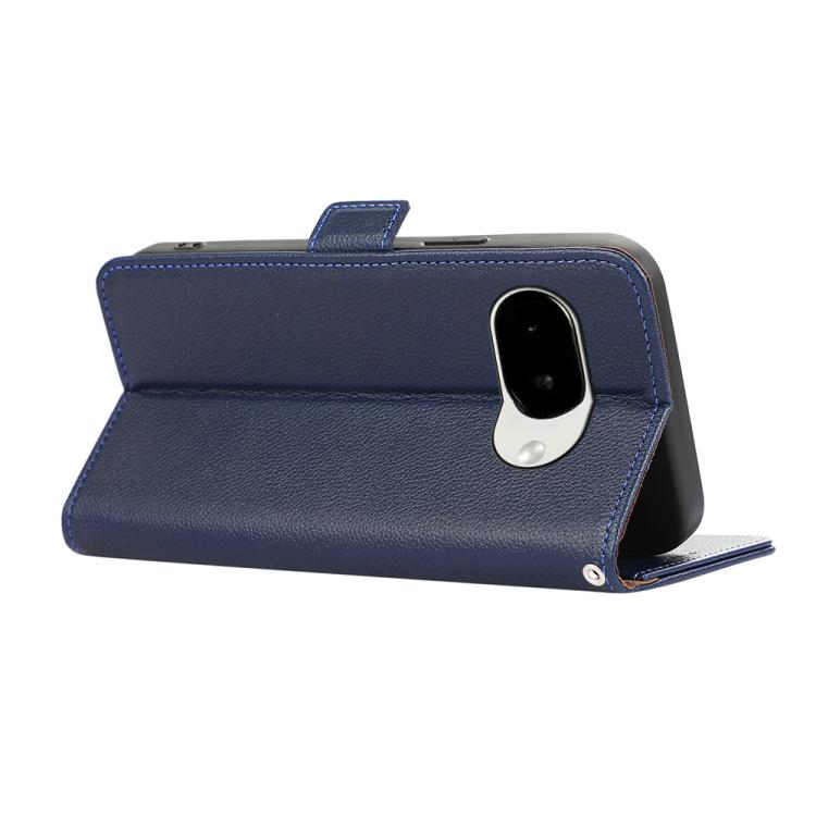 For Google Pixel 10a ABEEL Side-Magnetic Litchi Pattern Leather RFID Phone Case