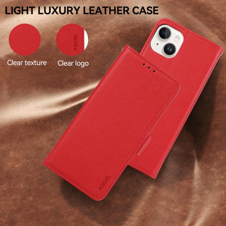 For Google Pixel 11 / 11 Pro ABEEL Side-Magnetic Litchi Pattern Leather RFID Phone Case