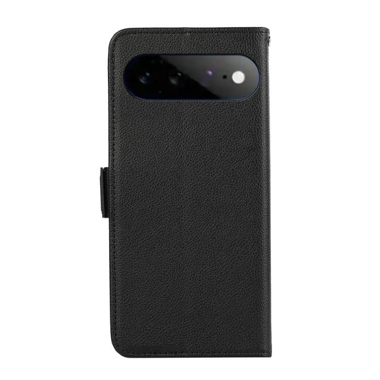 For Google Pixel 11 Pro XL ABEEL Side-Magnetic Litchi Pattern Leather RFID Phone Case