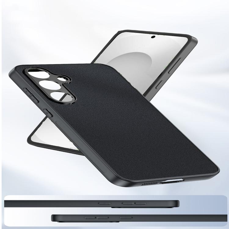 For Samsung Galaxy S26 5G Ultra-thin Plain Skin Leather Phone Case