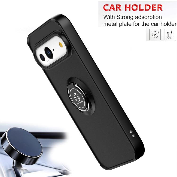 For Google Pixel 9 / 9 Pro Q Shadow 1 Series TPU + PC Phone Case with Ring