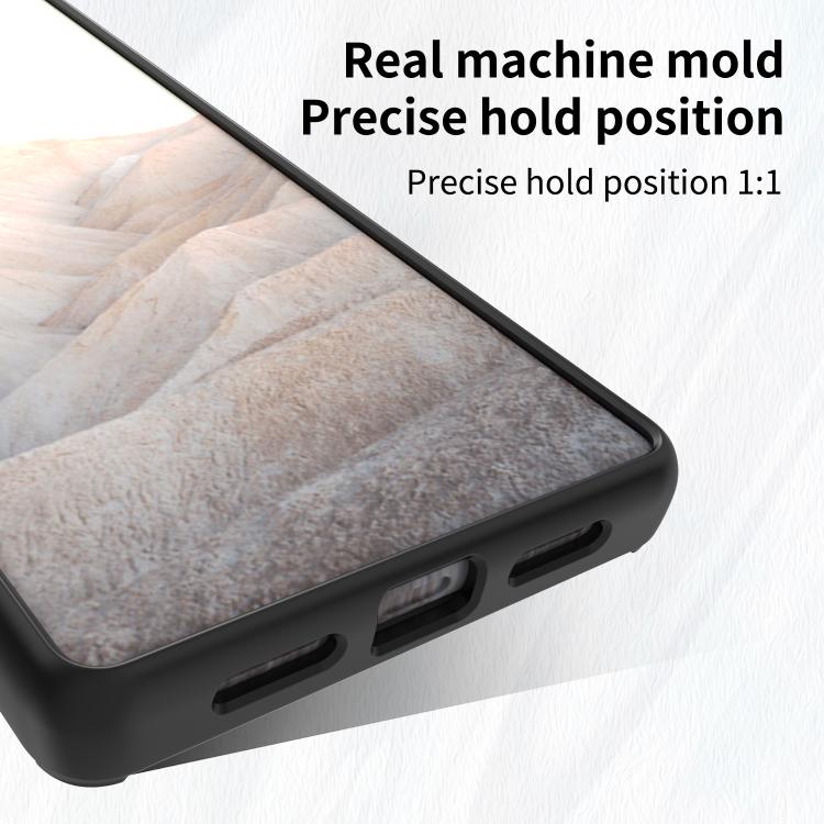 For Google Pixel 6 Pro Q Shadow 1 Series TPU + PC Phone Case with Ring