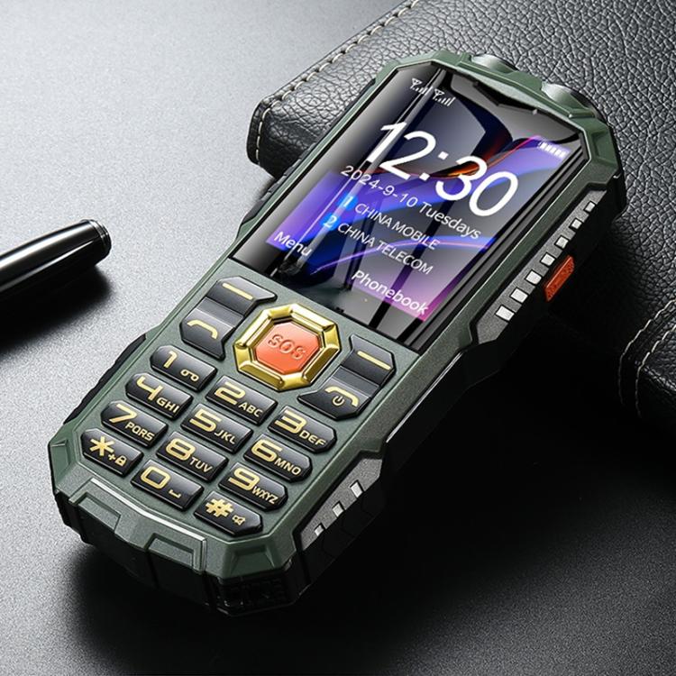 Q7+ 4G Elder Keypad Rugged Phone, 1.77 inch, 16800mAh, 21 Keys,  SOS, FM, Network: 4G, Dual SIM