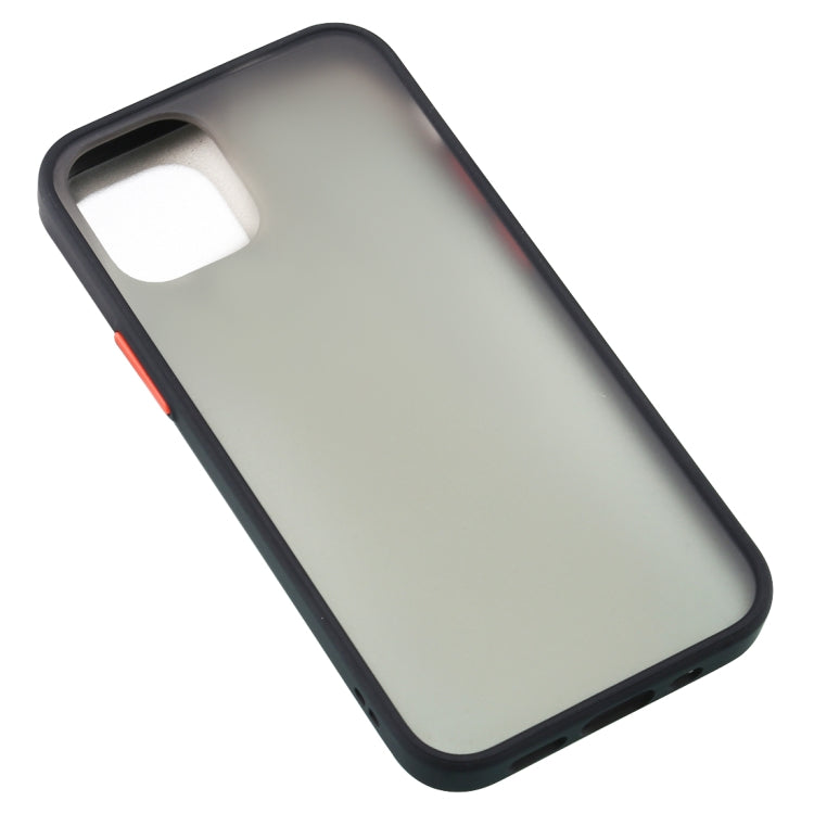 For iPhone 12 mini Skin Feel Series Shockproof Frosted TPU + PC Protective Case