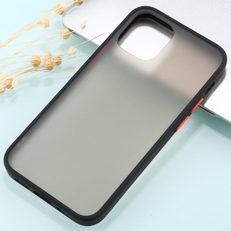 For iPhone 12 mini Skin Feel Series Shockproof Frosted TPU + PC Protective Case