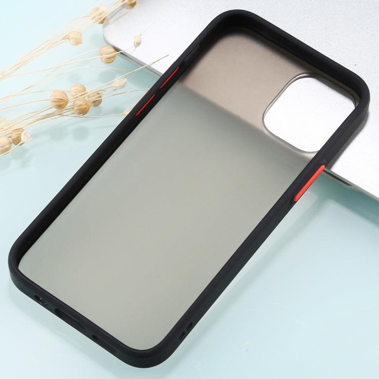 For iPhone 12 mini Skin Feel Series Shockproof Frosted TPU + PC Protective Case