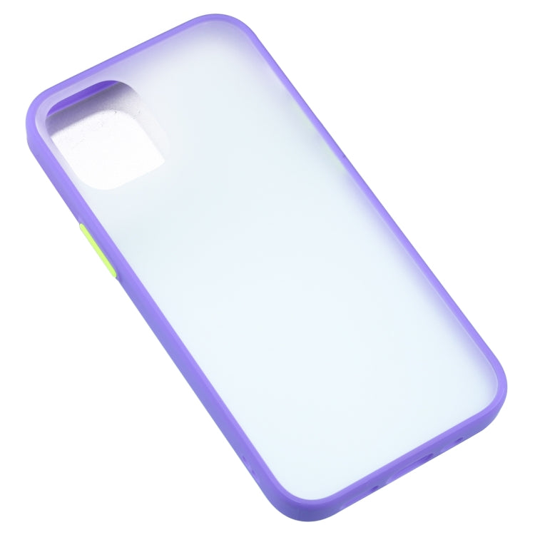 For iPhone 12 mini Skin Feel Series Shockproof Frosted TPU + PC Protective Case