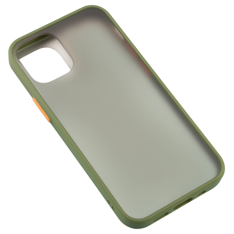 For iPhone 12 Pro Max Skin Feel Series Shockproof Frosted TPU + PC Protective Case