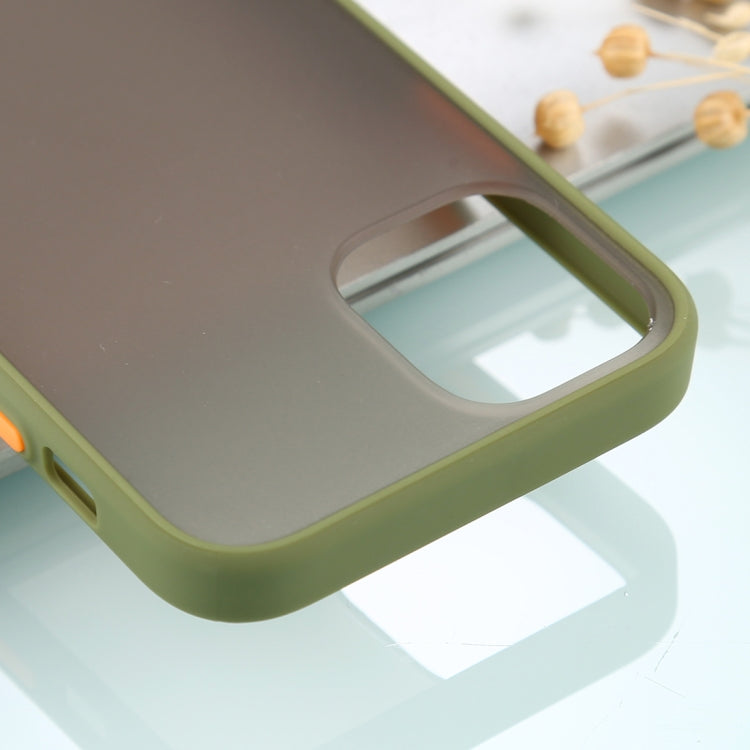 For iPhone 12 Pro Max Skin Feel Series Shockproof Frosted TPU + PC Protective Case