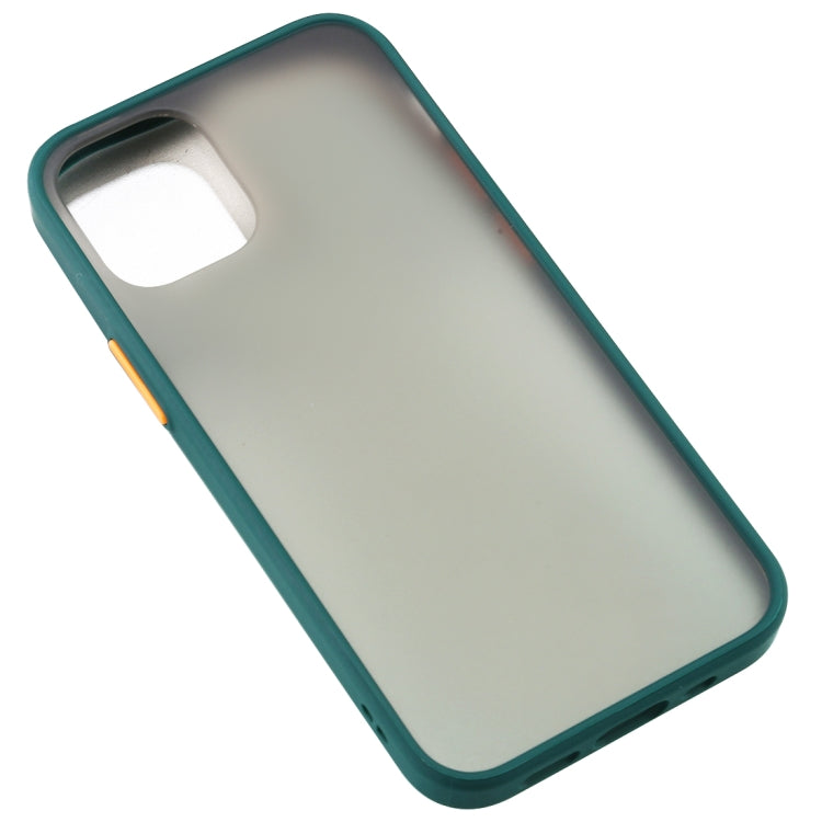 For iPhone 12 Pro Max Skin Feel Series Shockproof Frosted TPU + PC Protective Case