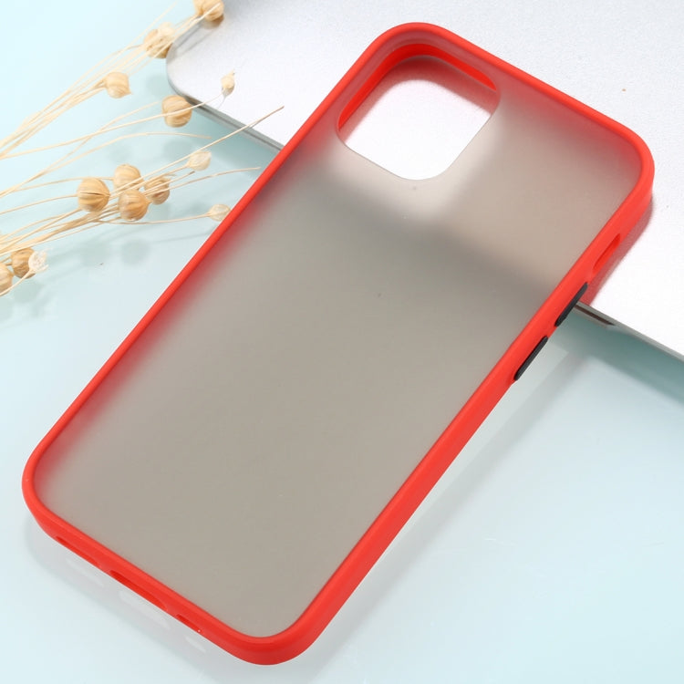 For iPhone 12 Pro Max Skin Feel Series Shockproof Frosted TPU + PC Protective Case