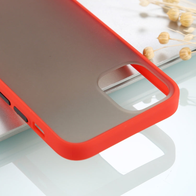 For iPhone 12 Pro Max Skin Feel Series Shockproof Frosted TPU + PC Protective Case