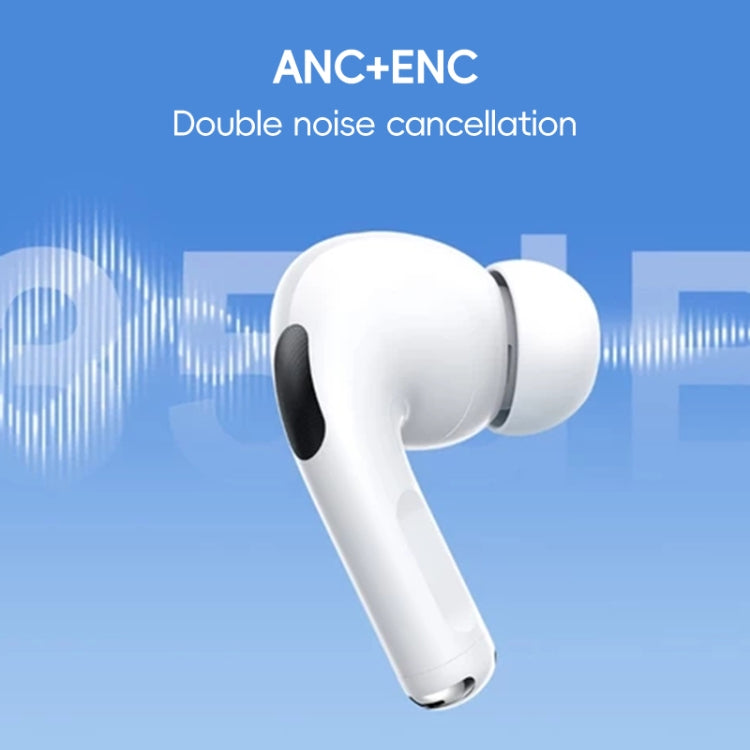REMAX CozyBuds W30N LED Dual Noise Reduction Bluetooth 5.4 Earphones - White
