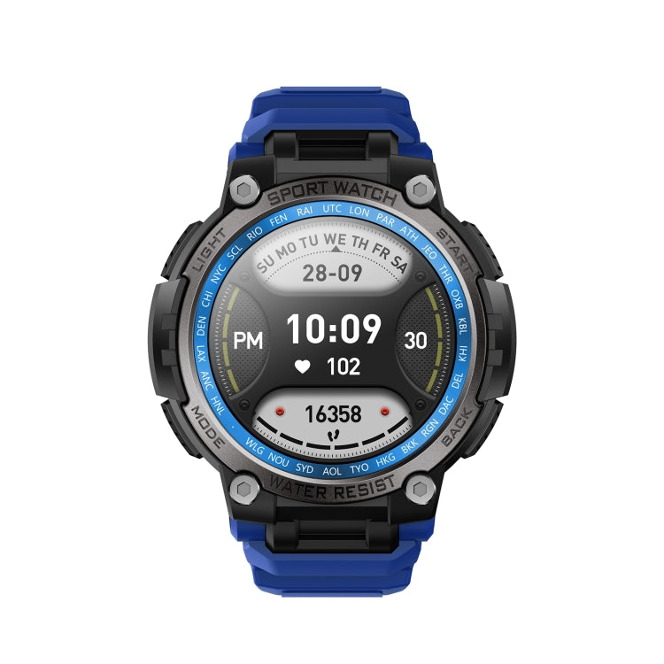 LC17 1.53 inch TFT Round Screen Sports Smart Watch, Heart Rate / Blood Oxygen / Blood Pressure