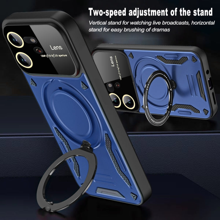 For Xiaomi 13T / 13T Pro Large Window MagSafe Holder Phone Case