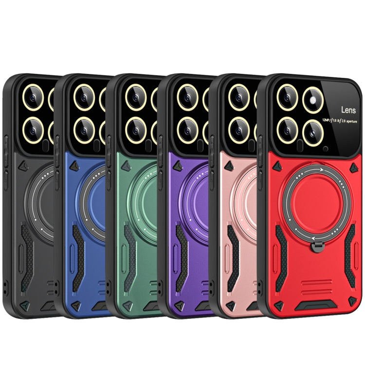 For Xiaomi 14 Large Window MagSafe Holder Phone Case